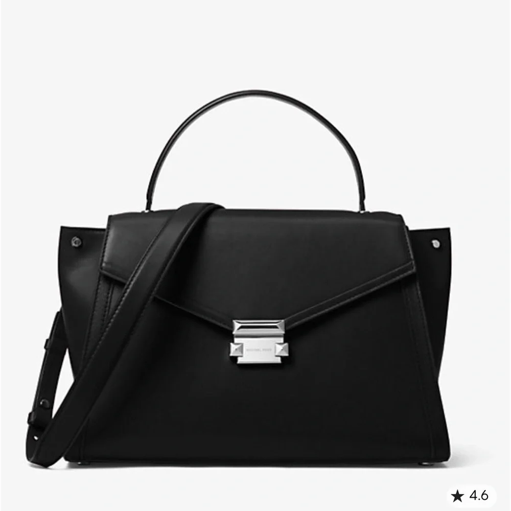 MICHAEL Michael Kors Black One size Leather Satchel Bag New